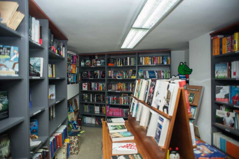Fondo de libros de Dina4