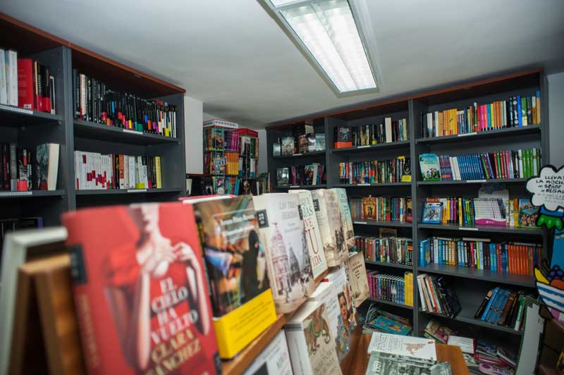 Fondo de libros de Dina4