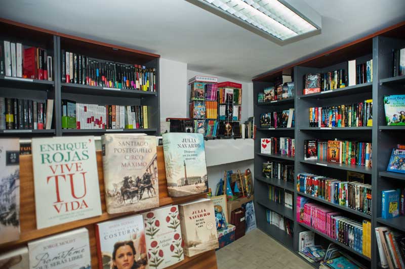 Fondo de libros de Dina4